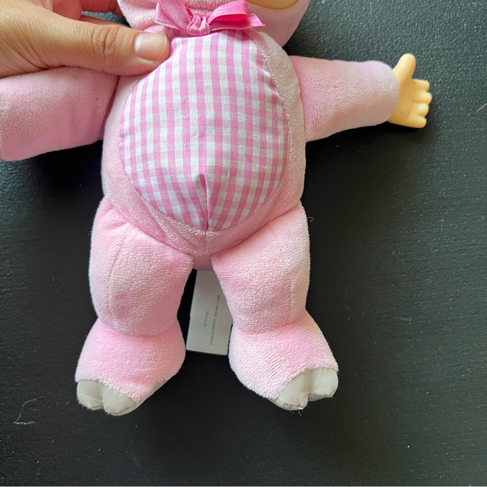 Cabbage Patch Kids Cuties Penny The Pig Doll 9” Pink Costume CPK - Picture 3 of 12